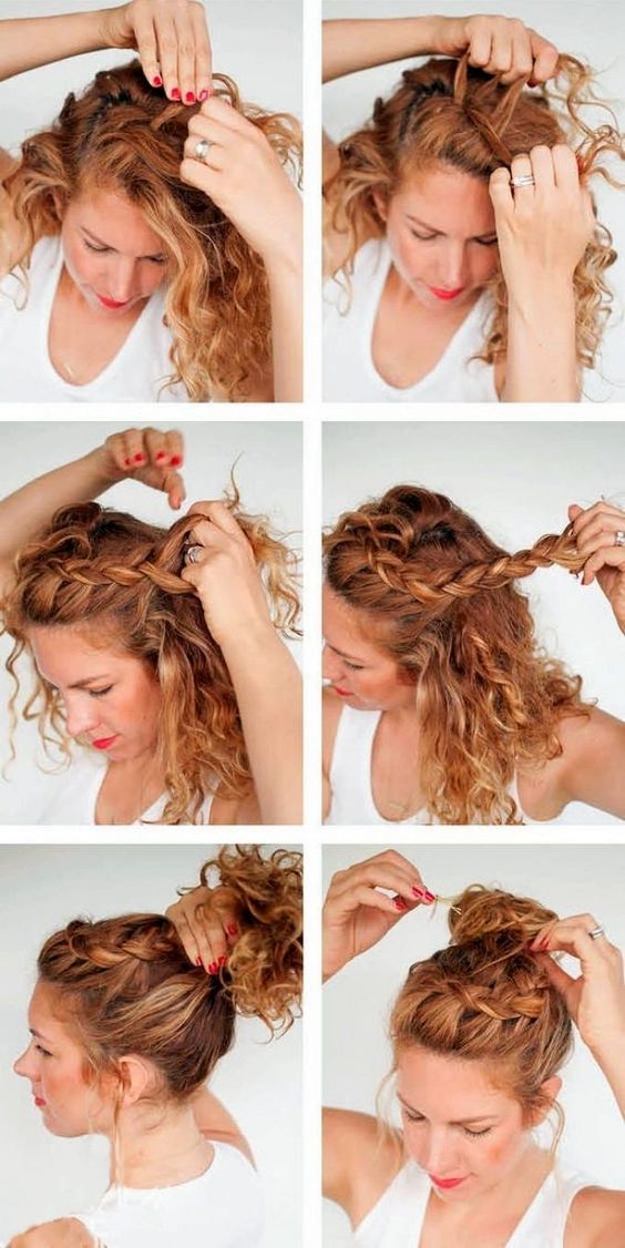 22 Hairstyles To Tame Frizzy or Curly Hair - Stay at Home Mum