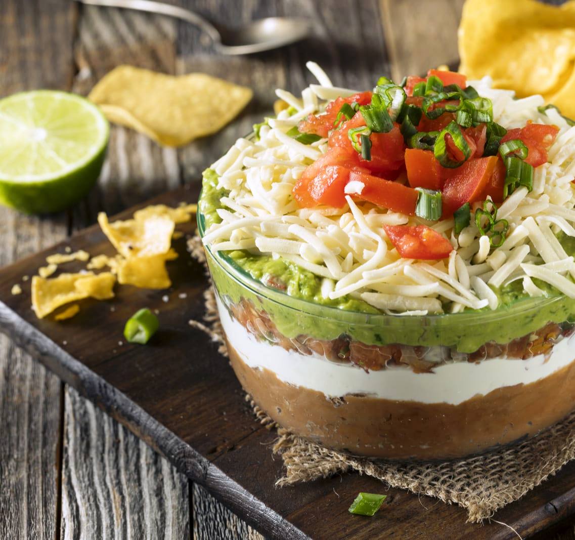 Mexican Seven Layer Dip | Stay at Home Mum.com.au