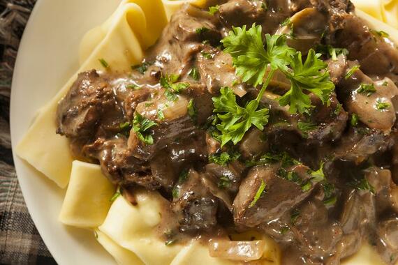 This image has an empty alt attribute; its file name is beef-stroganoff-newbie.jpg