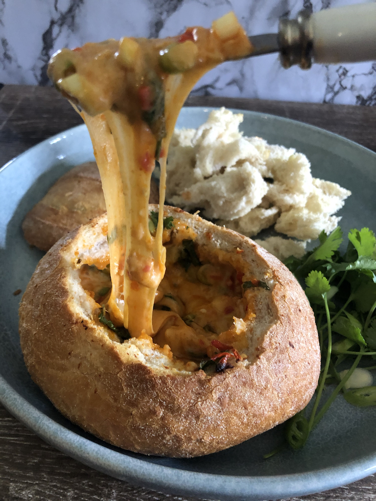 Tex Mex Inspired Cob Loaf Dip | Stay at Home Mum