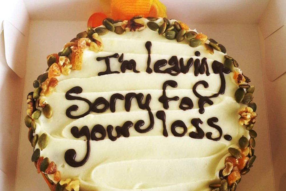 These Last Day of Work Cakes Will Crack You Up!