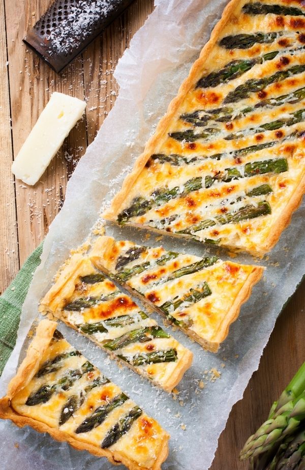 Autumn Asparagus and Bacon Quiche | Stay At Home Mum