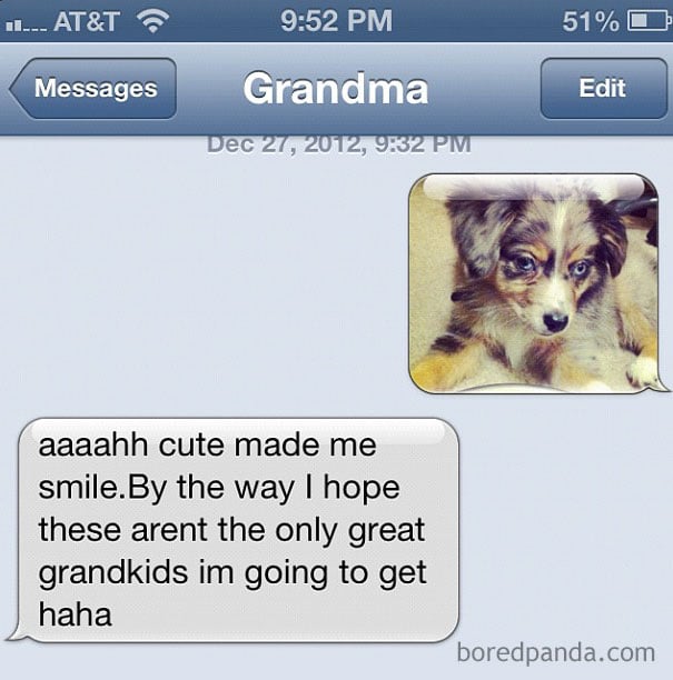 funny grandparent texts older people using technology 48 5a01bc3656f9c 605 | Stay at Home Mum.com.au