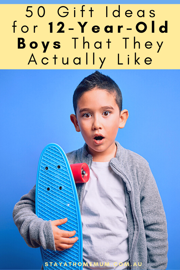 50 Gift Ideas for 12 Year Old Boys That They Will Actually Like | Stay at Home Mum