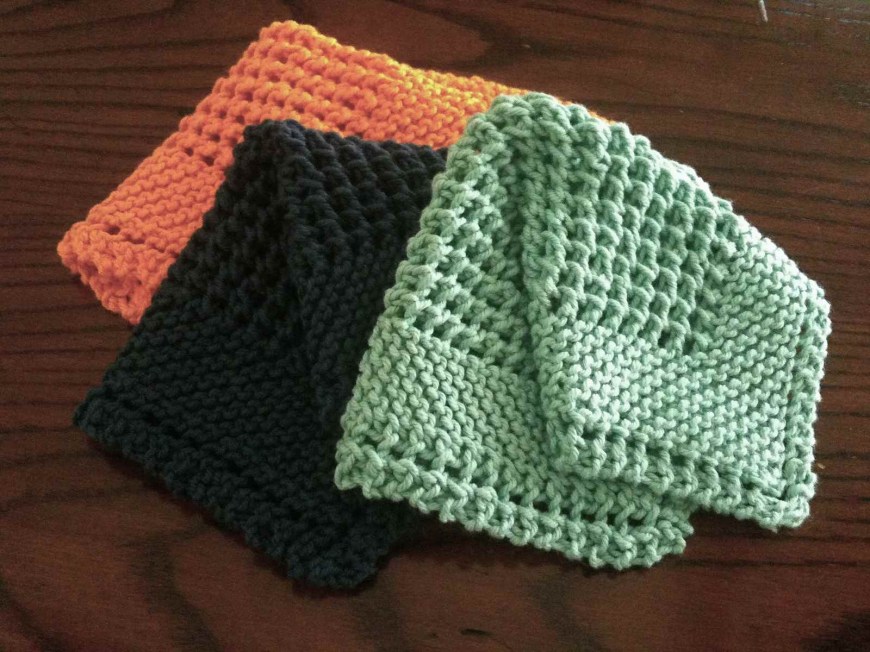 patterns to knit 10 knit dishcloth patterns for beginners | Stay at Home Mum.com.au