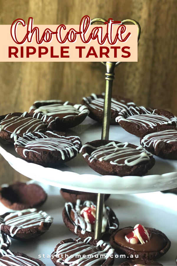 Chocolate Ripple Tarts | Stay At Home Mum