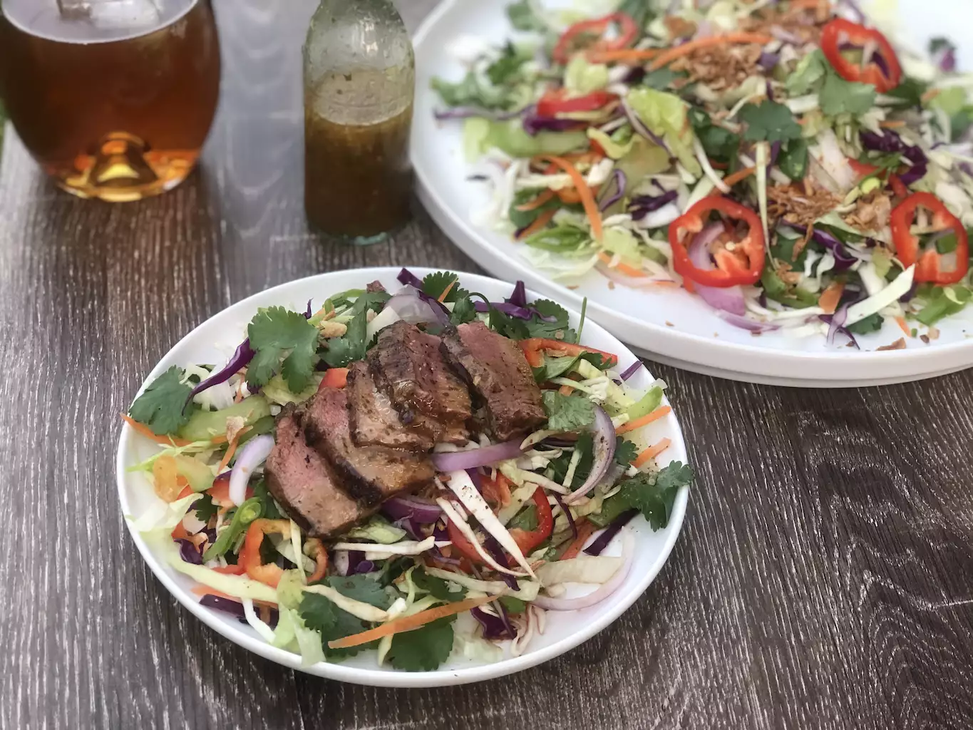 Thai-Inspired Salad with Lamb Backstrap