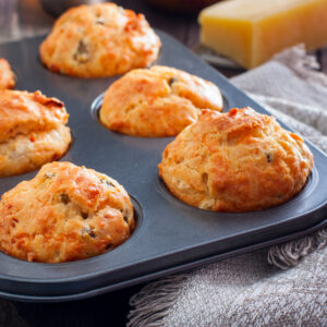 Ham and Vegetable Muffins