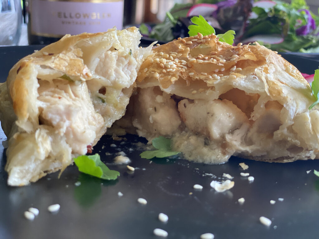 Creamy Chicken and Leek Pastries | Stay At Home Mum
