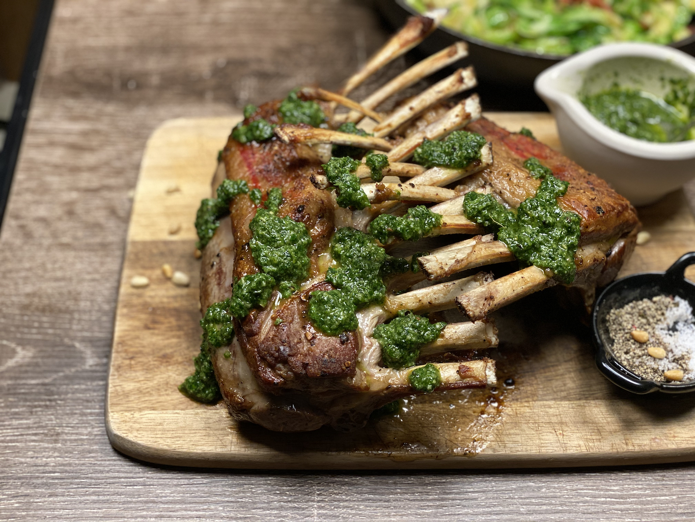 Lamb Rack with Coriander 2 | Stay at Home Mum.com.au