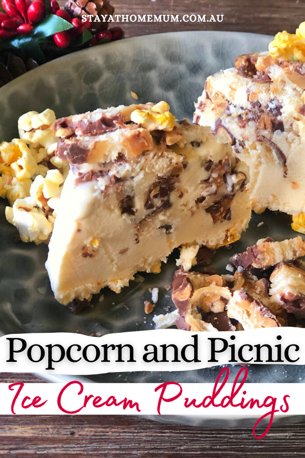 Popcorn dan Puding Es Krim Piknik |  Tetap Di Rumah Ibu