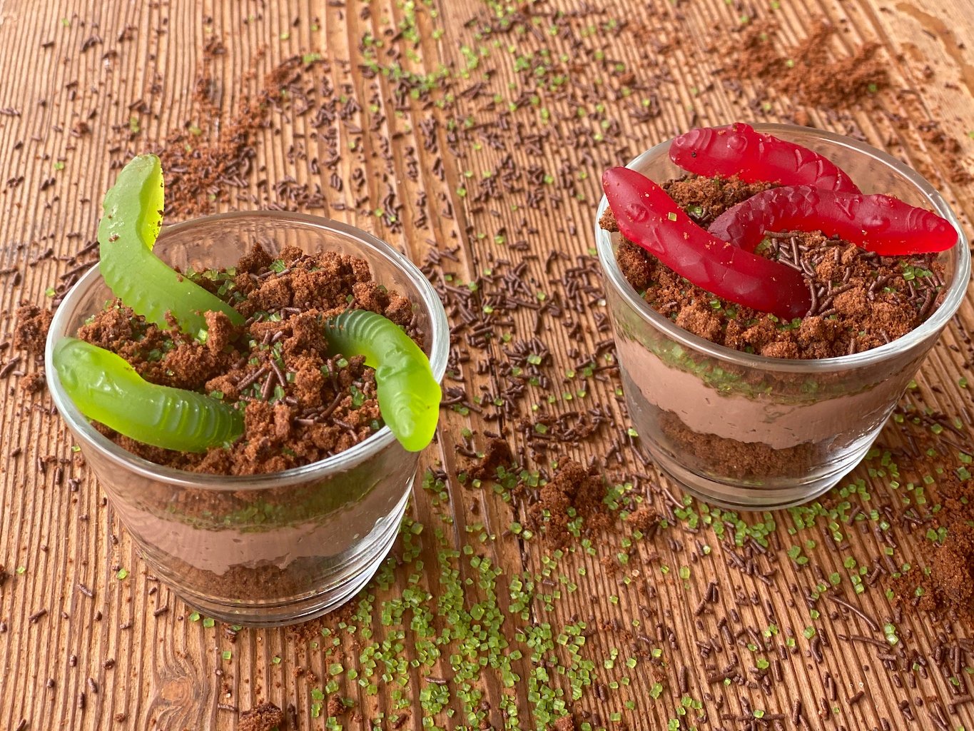 Worms in Dirt Choco Mousse