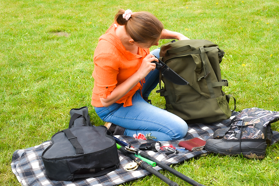 bigstock Camping Equipment Woman Hiker 370558384 | Stay at Home Mum.com.au