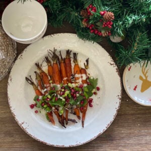 Christmas Honey Roasted Dutch Carrots
