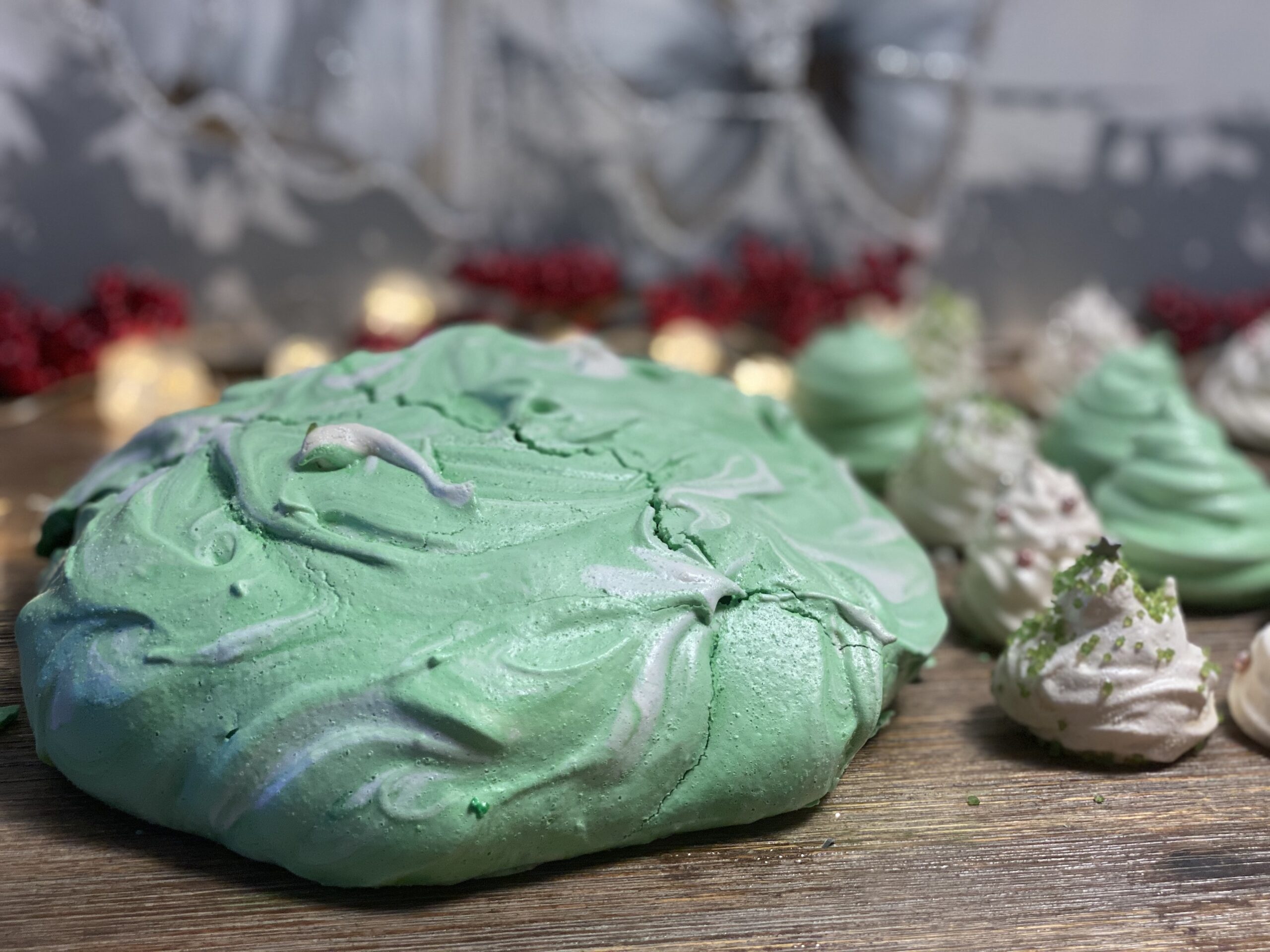 The Christmas Grinch Pavlova | Stay At Home Mum