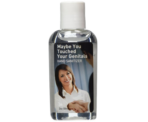 Maybe You Touched Your Genitals Hand Sanitiser | Stay At Home Mum