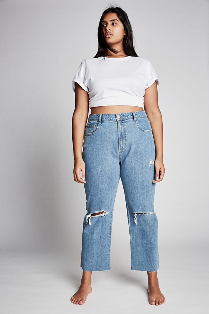 Curve Millie Straight Leg Jean | Stay at Home Mum