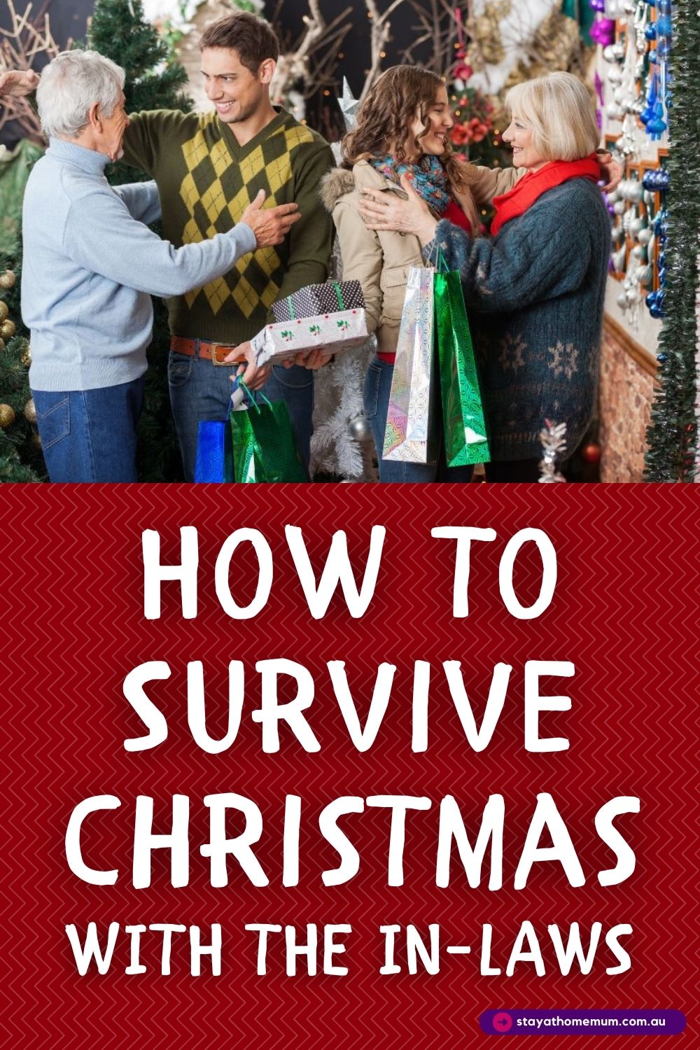 How to Survive Christmas with the In-Laws Pinnable