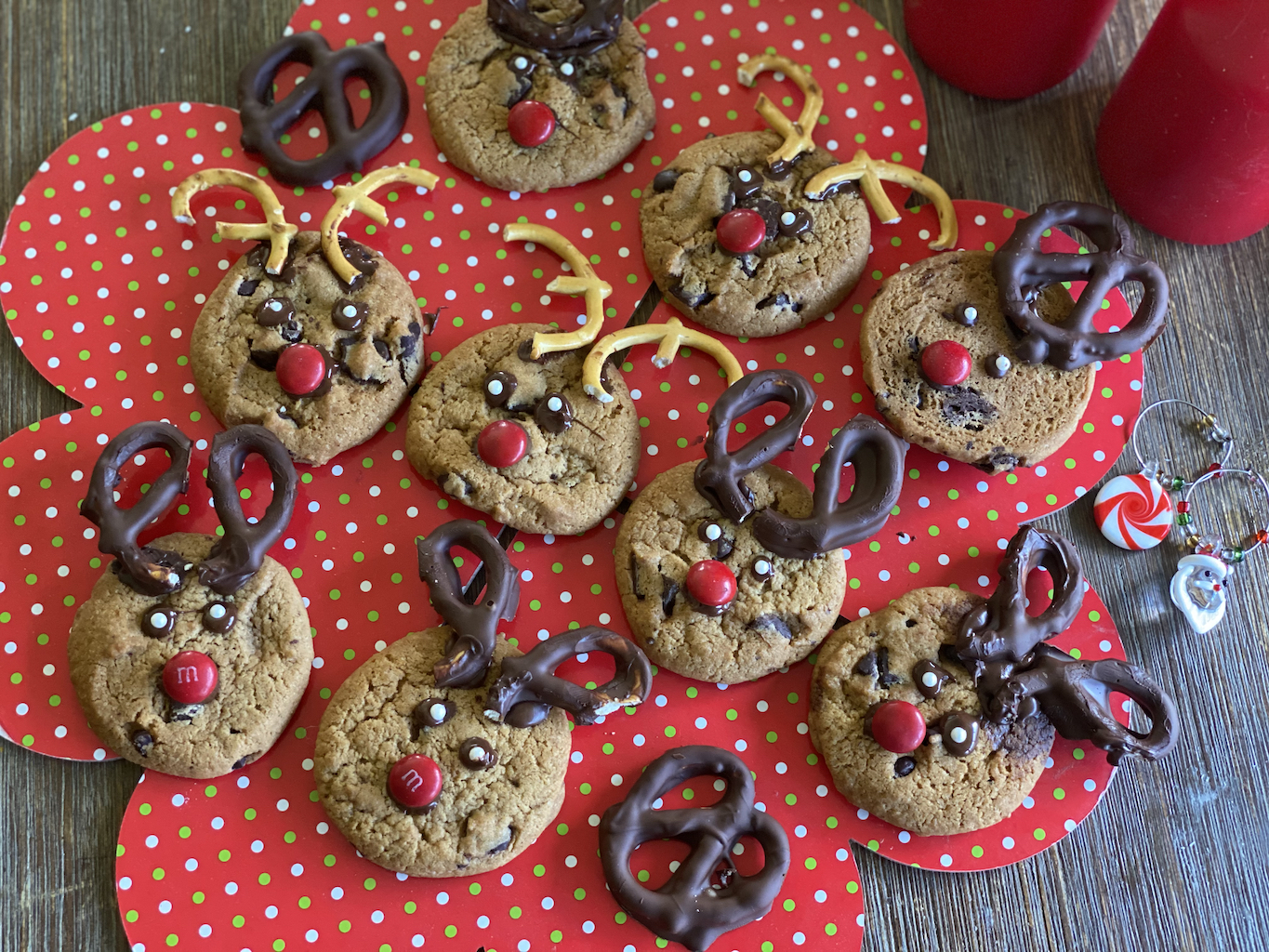 Rudolph The Red Nosed Reindeer Cookies | Stay at Home Mum