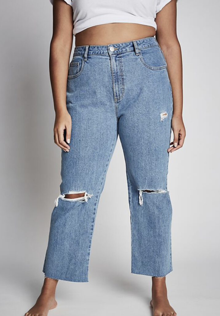 Curve Millie Straight Leg Jean | Stay at Home Mum