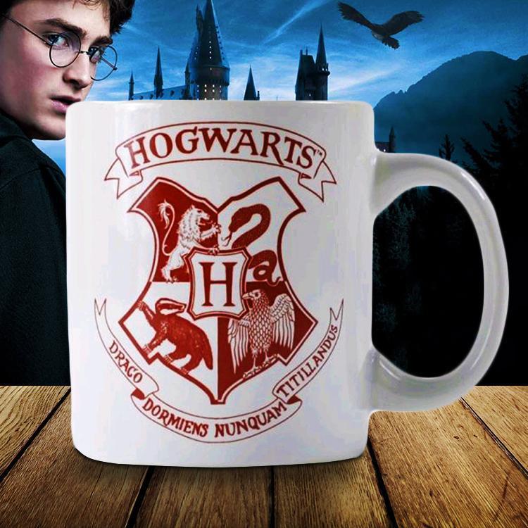 Harry Potter Hogwarts Crest Mug Coffee Tea Cup Novelty Mugs Christmas Gift Xmas 