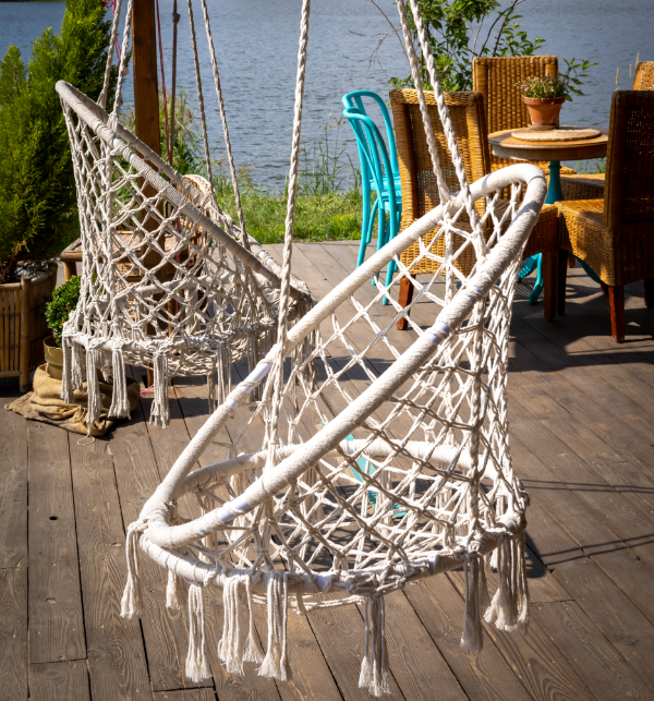 How to Make a Macrame Hanging Chair at Home