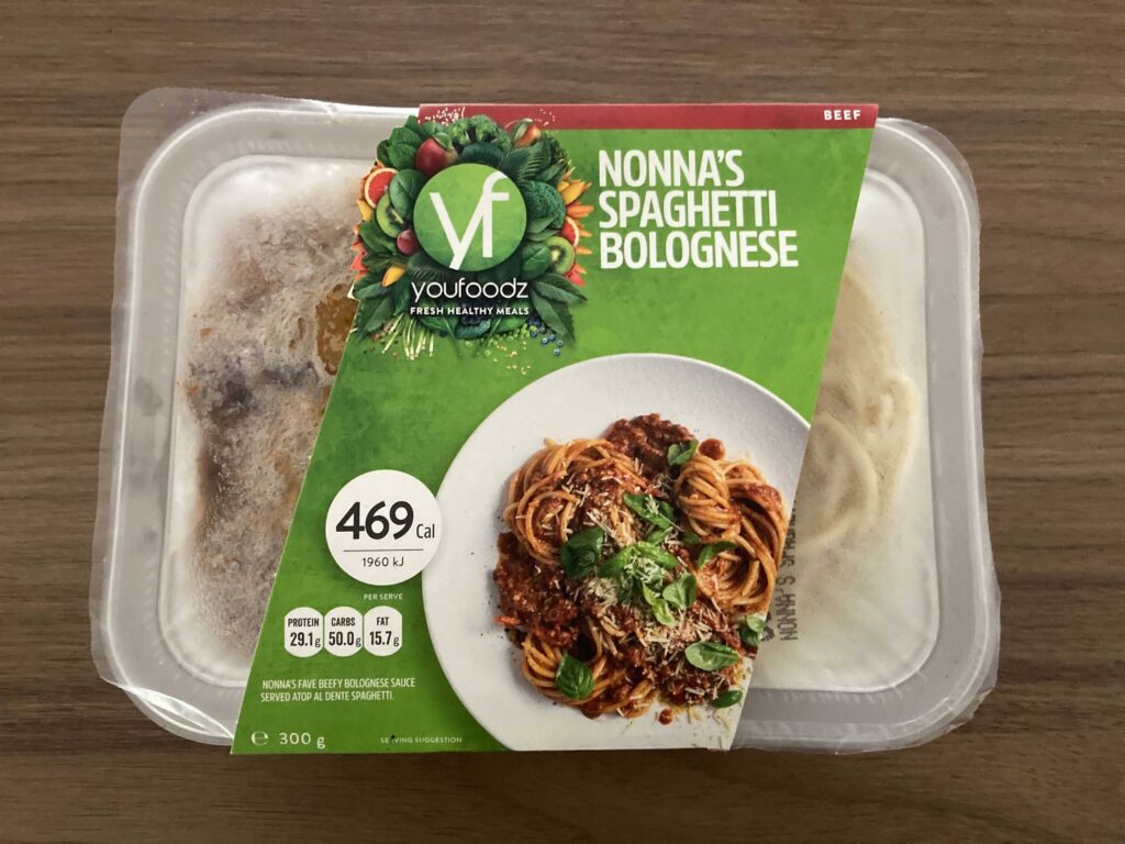 Youfoodz Review Nonnas Bolognese | Stay at Home Mum.com.au