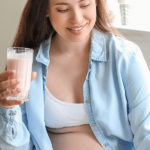 Pregnant Woman with Smoothie | Stay at Home Mum.com.au