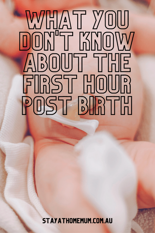 What You Don’t Know About The First Hour Post Birth Pinnable