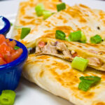 Leftover Chicken and Sour Cream Quesadilla's | Stay at Home Mum