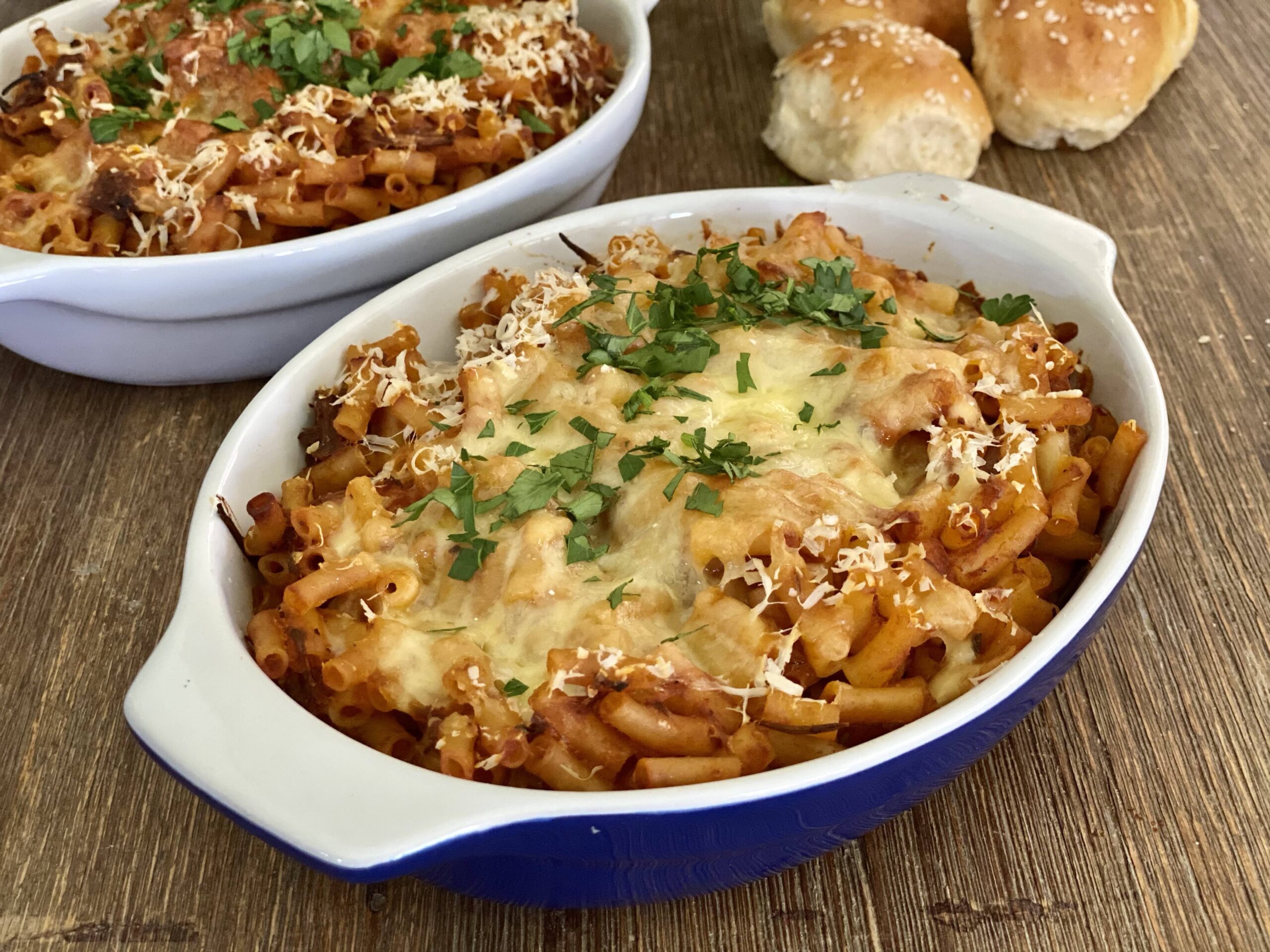 Cheesy Beef and Macaroni Bake | Stay At Home Mum