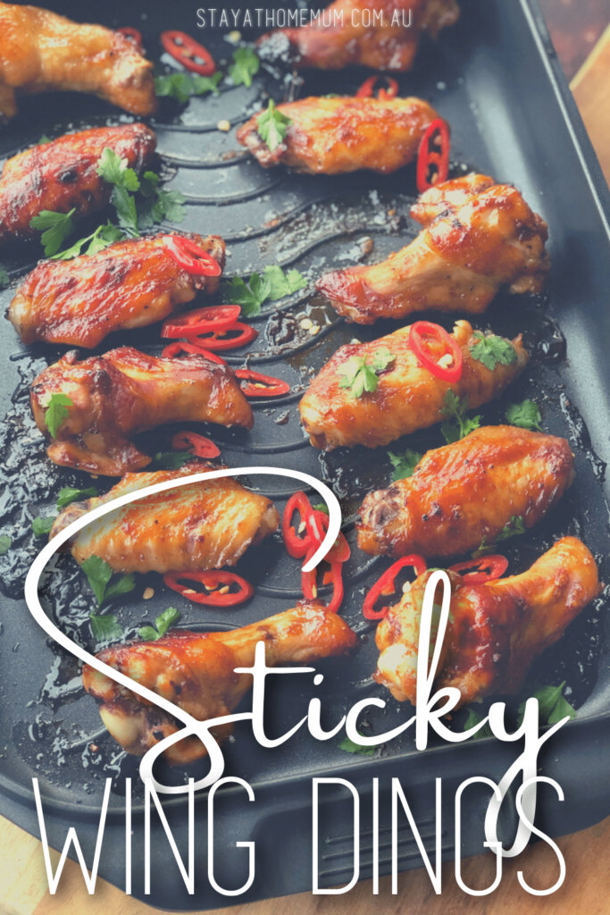 Sticky Wing Dings Stay at Home Mum