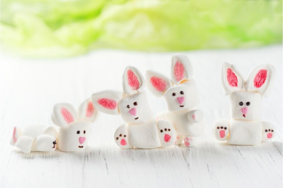 bunny marshmallows | Stay at Home Mum.com.au