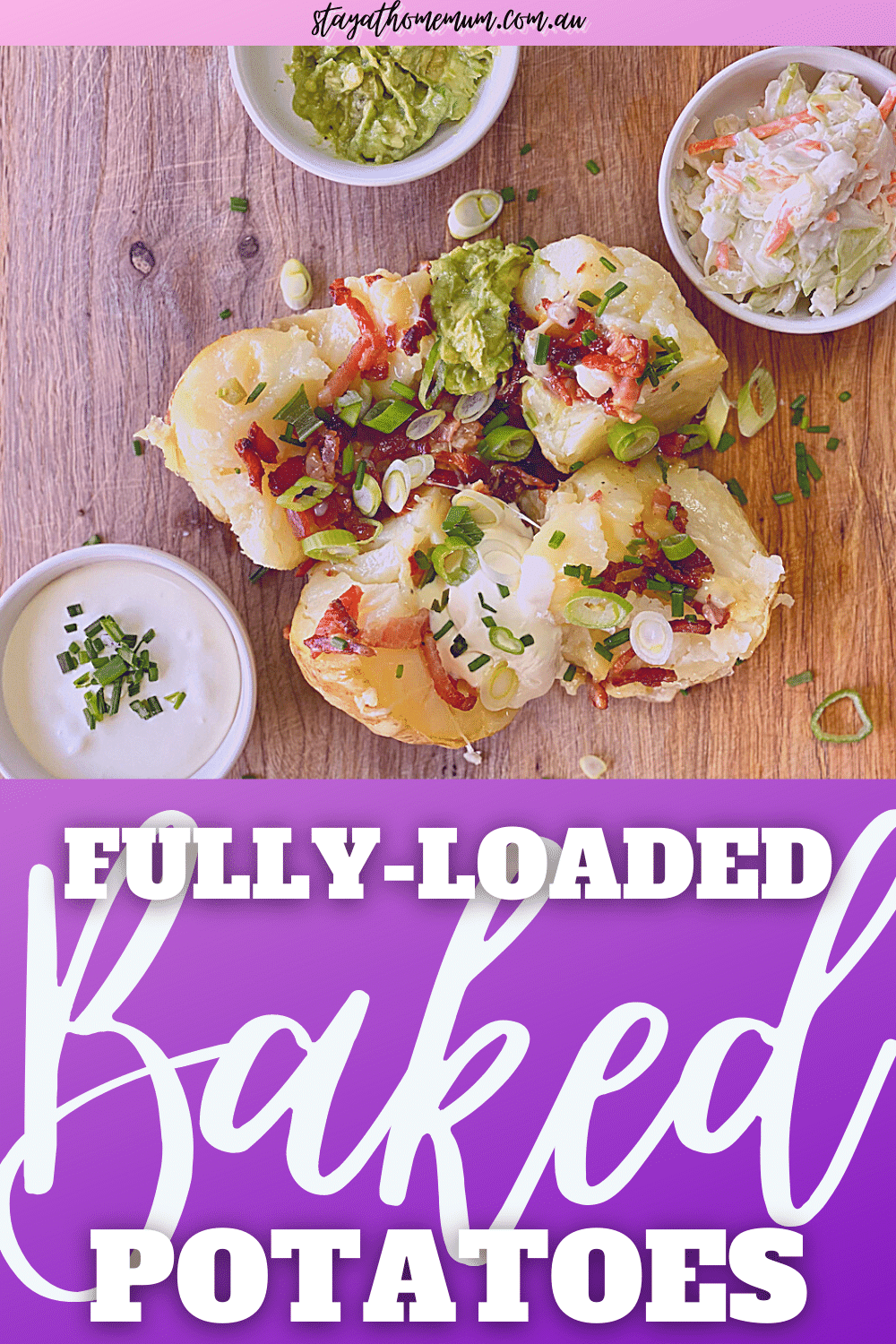 Fully-Loaded Baked Potatoes | Stay At Home Mum