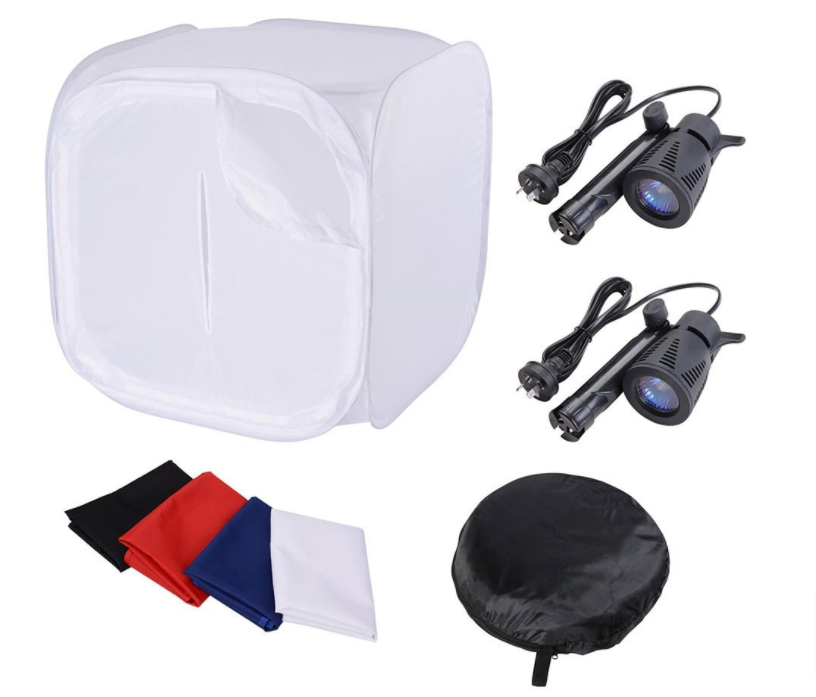 Yescom Photography Shooting Light Tent Kit Diffusion Soft Box 91cm Cube Tent w 4 Backdrops Carry Bag Portable Catch com au 1 | Stay at Home Mum.com.au
