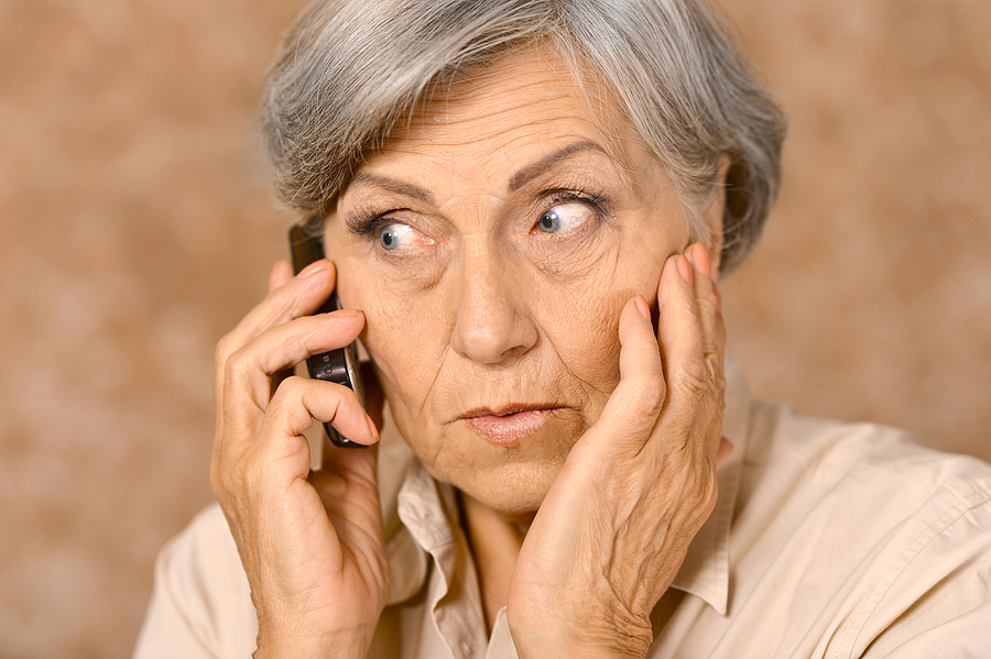 bigstock Aged woman talk on phone 59812994 | Stay at Home Mum.com.au