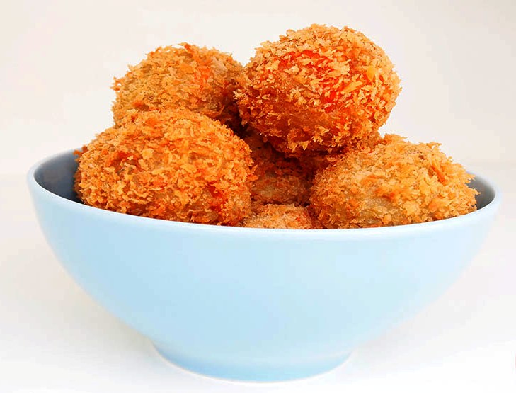 Curried Risotto Balls