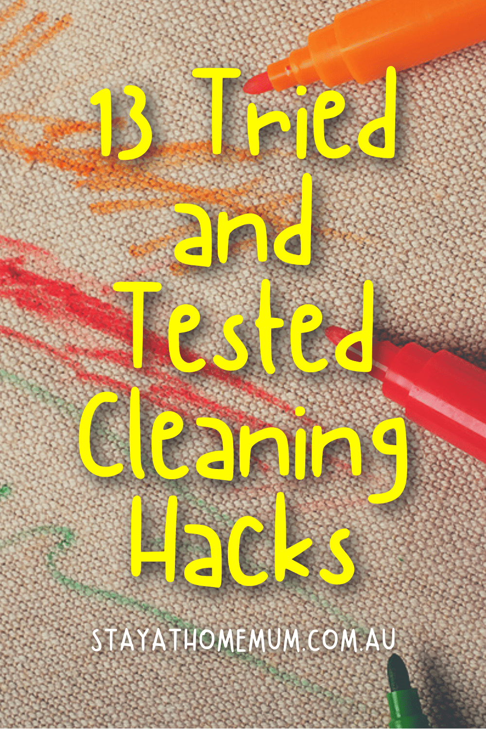 13 Tried and Tested Cleaning Hacks | Stay At Home Mum