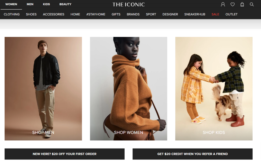 Clothes Online Shoes Online THE ICONIC | Stay at Home Mum.com.au
