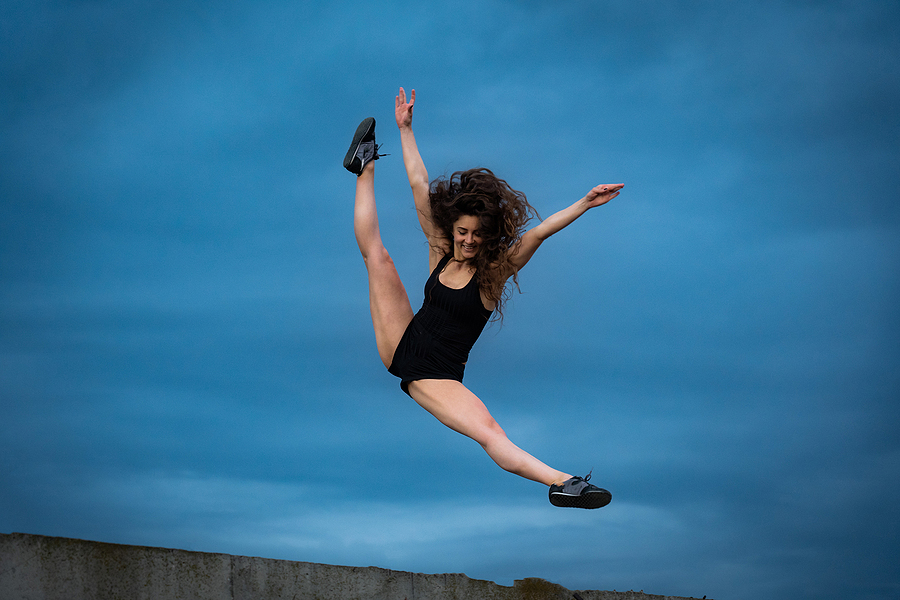 bigstock Super Flexible Woman Jumping O 408557786 | Stay at Home Mum.com.au
