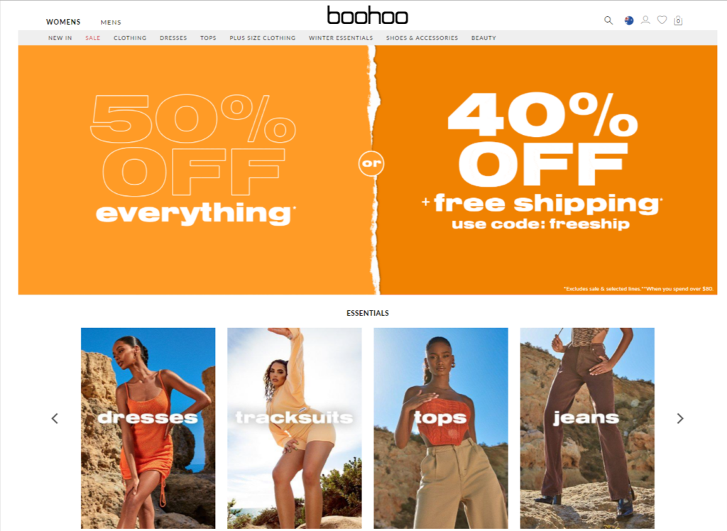 boohoo Australia Womens and Mens Clothes Shop Online Fashion | Stay at Home Mum.com.au