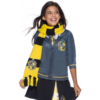 Harry Potter Hufflepuff Deluxe Scarf Costume Accessory Rubies Costumes DS RU39035 32 | Stay at Home Mum.com.au