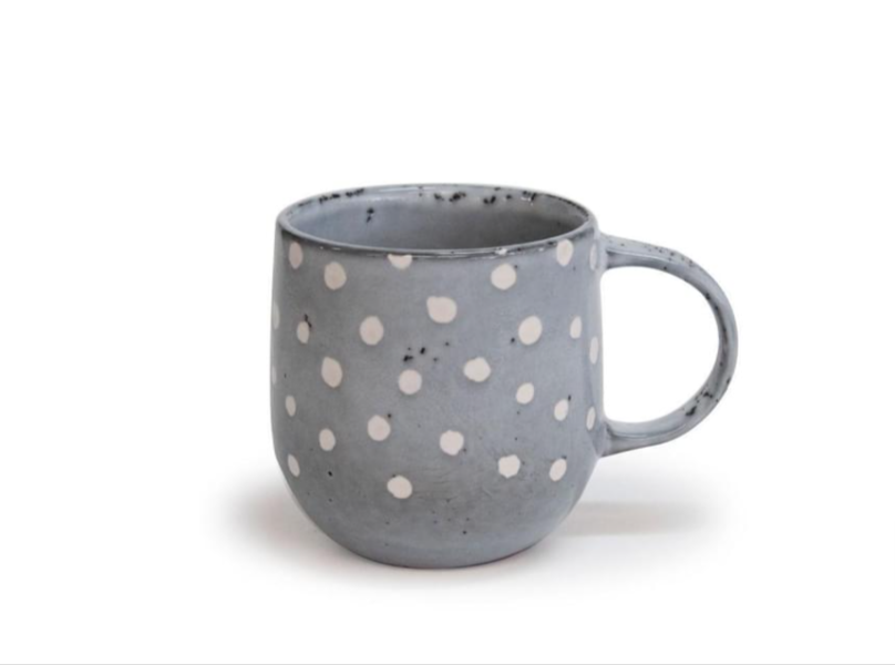 This image has an empty alt attribute; its file name is SP-Naoko-Mug-Polka-Grey-380ml.png