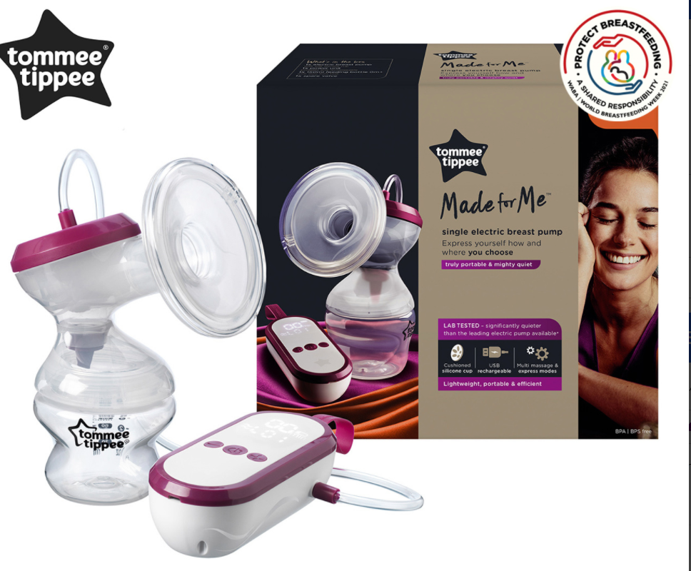 Tommee Tippee Made For Me Single Electric Breast Pump Catch com au | Stay at Home Mum.com.au