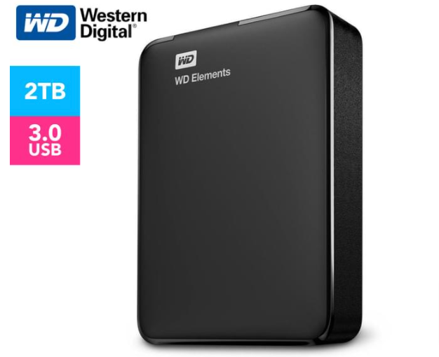 WD Elements USB 3 0 2TB Portable Hard Drive Black Catch com au | Stay at Home Mum.com.au