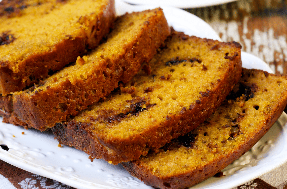 Pumpkin and Chocolate Chip Loaf