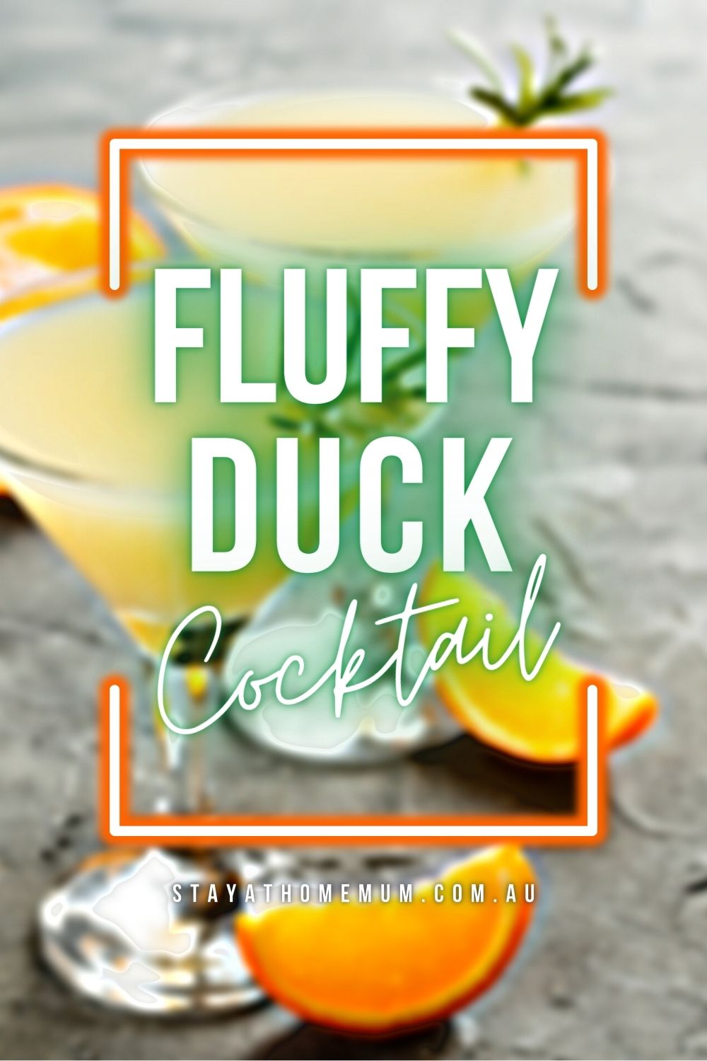 Best Fluffy Duck Cocktail Recipe Pinnable