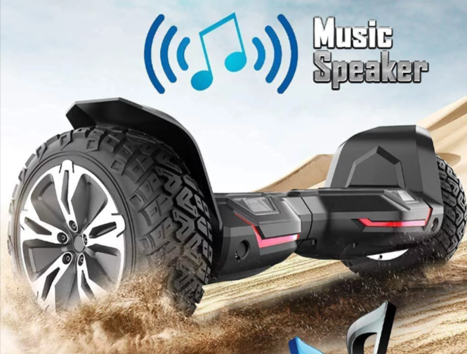 OZSALE AhaTech GYROOR Warrior 8 5 inch All Terrain Off Road Hoverboard with Bluetooth Speakers and LED Lights UL22 | Stay at Home Mum.com.au