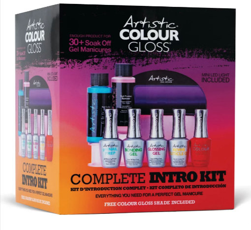OZSALE Artistic Nail Design Artistic Nail Design Colour Gloss Complete Intro Kit DIY Gel Nails Removal | Stay at Home Mum.com.au