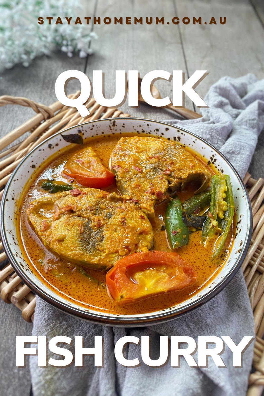 Quick Fish Curry Pinnable